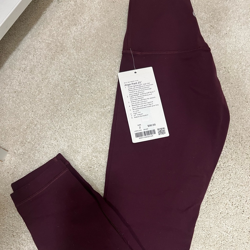 NWT Lululemom Align Pants (Leggings)